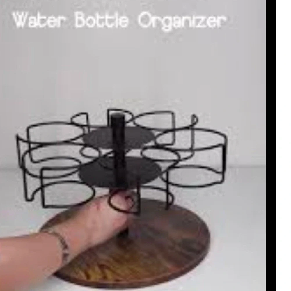 Water‎ Bottle Organizer Carousel Stand for Stanley Cups Tumblers